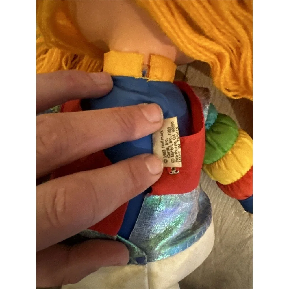 Vintage 1983 Hallmark Rainbow‎ Brite Bright Doll Soft Plush